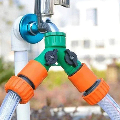 💧🚰 Dvojni razdelilnik za vodo | Na zalogi & plačilo ob prevzemu 🚀📦