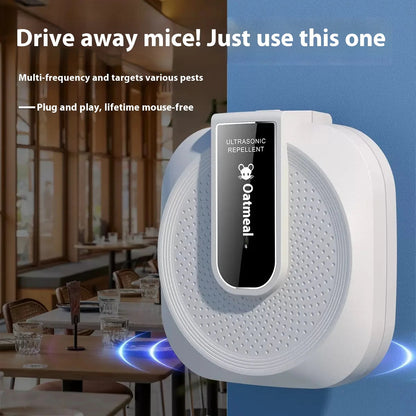 🔥Ultrazvočni odganjalec čolnov in podgan je učinkovit - inteligentna 360° tehnologija