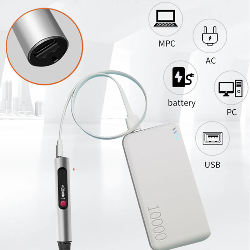 32-częściowy zestaw wielofunkcyjnych elektrycznych rylców