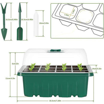 🌱 Pladenj za sadike z vgrajeno rastno lučko