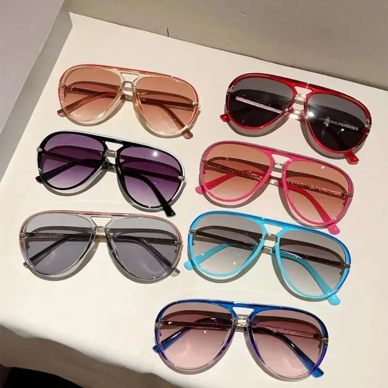 🕶50% POPUST!! ⏰Ženska retro sončna očala z dvojnim mostičkom