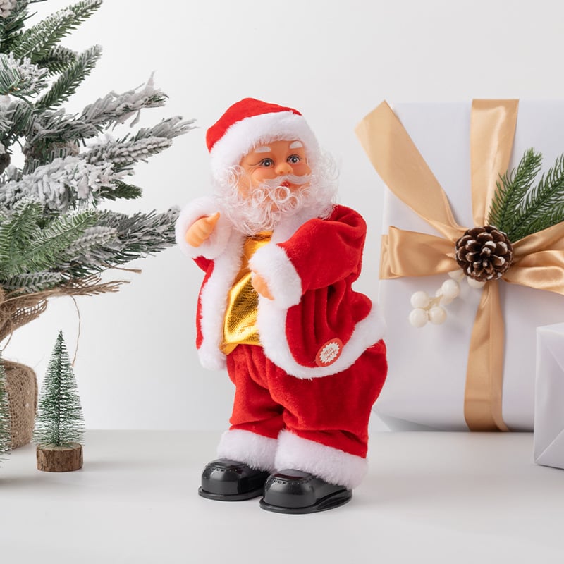 🎅Elektryczna zabawka muzyczna Świętego Mikołaja
