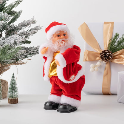 🎅Elektryczna zabawka muzyczna Świętego Mikołaja