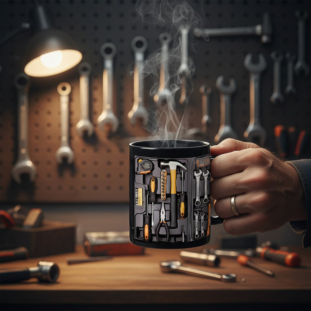 Kubek „Najlepszy zestaw narzędzi mechanika”