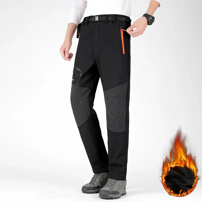 【🎁Oferta świąteczna🎄】【S-5XL】2025 Nowy jesienno-zimowy męski wodoodporny i ciepły aksamitny kombinezon outdoorowy