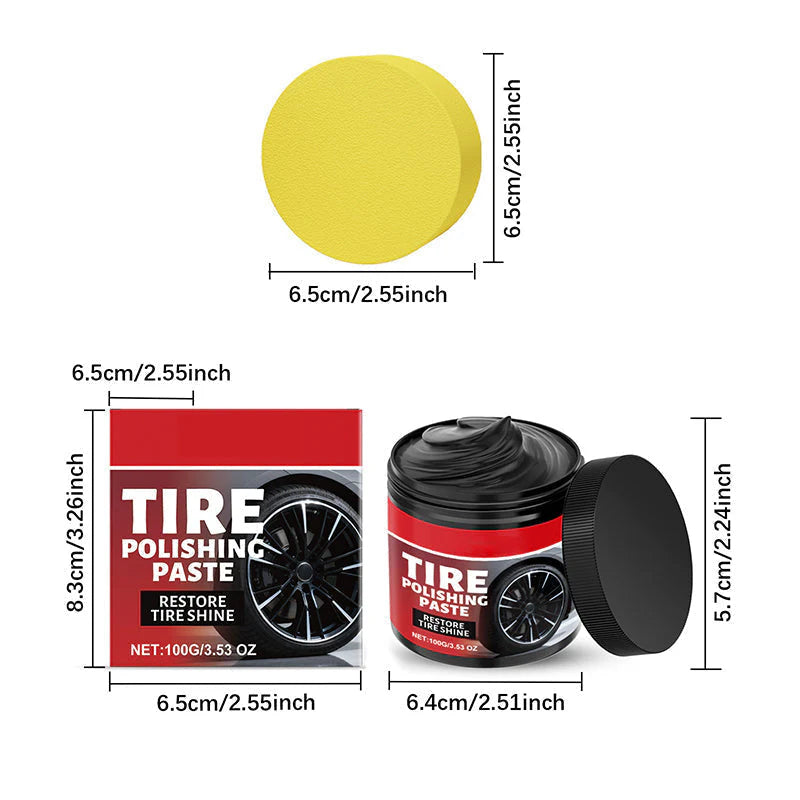 ✨🌿 Balzam za nego gumijastih površin z gobico za nanos 🚗🧼