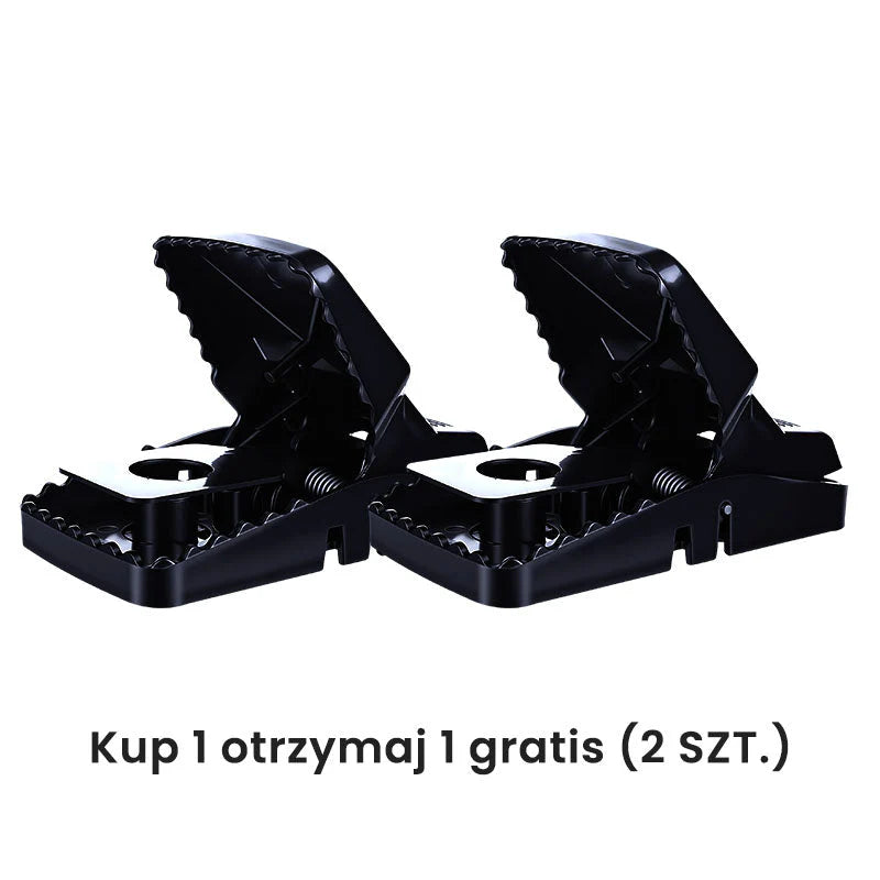 Wielokrotnego użytku pułapka na szczury z bardzo czułym mechanizmem spustowym