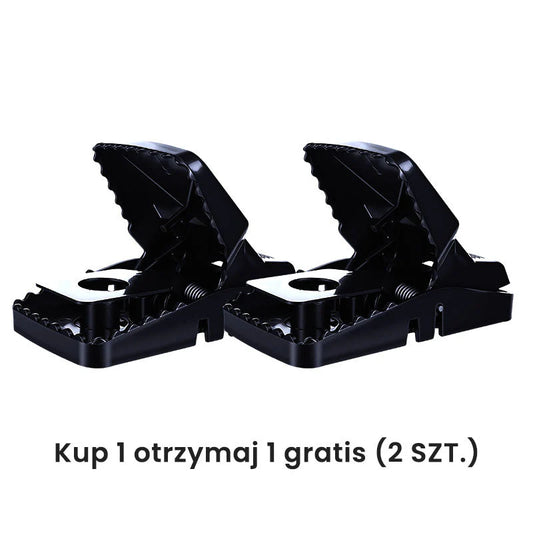 Wielokrotnego użytku pułapka na szczury z bardzo czułym mechanizmem spustowym
