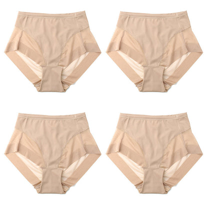 💞Kup 2 i otrzymaj 1 za darmo🔥Bezszwowe majtki modelujące Ice Silk z wysoką talią