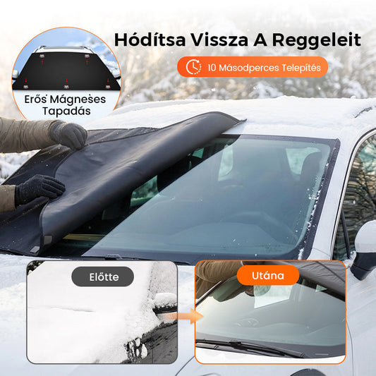 Magnetni snežni ščit za avto