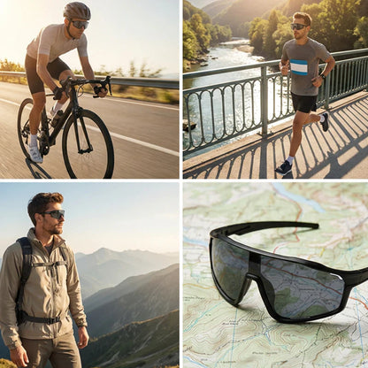 🚴‍♀️ Športna očala z avtomatskim zatemnjevanjem za moške in ženske