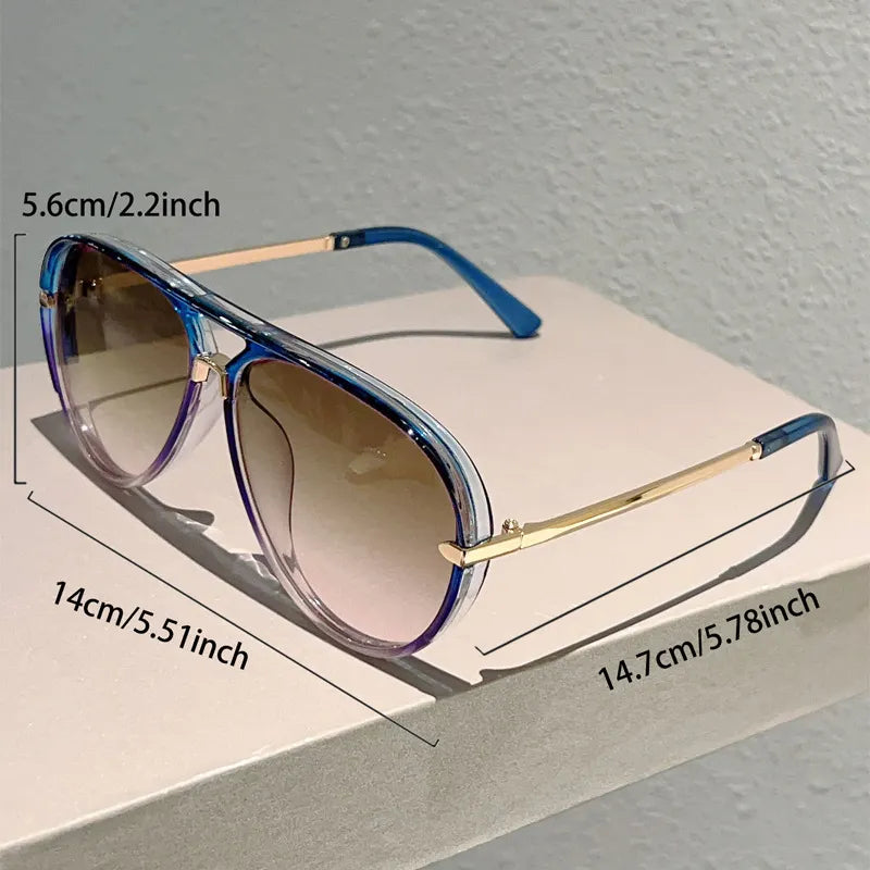 🕶50% POPUST!! ⏰Ženska retro sončna očala z dvojnim mostičkom