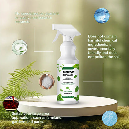 Spray za odganjanje glodavcev z naravnim oljem poprove mete