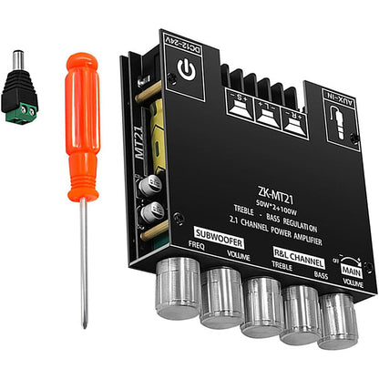 Modul avdio ojačevalnika Bluetooth z 2,1 kanali