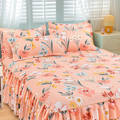 ⏳Časovno omejen 50 % popust⏰3-delni komplet nabranega spalnogo krila🛏️