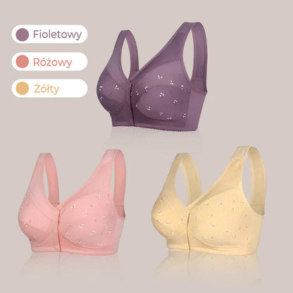 【🔥Kup 1 i otrzymaj 1 gratis】💖Biustonosz zapinany z przodu