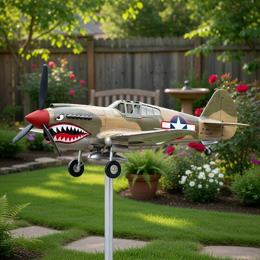 Vrtni mlin na veter, lovsko letalo Shark Mouth