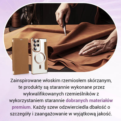Nov usnjen ovitek za Samsung mobilni telefon