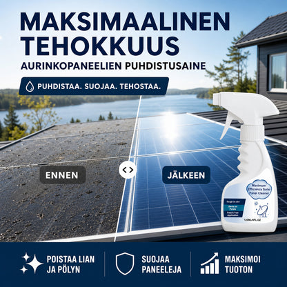 Čistilo za sončne celice za največjo učinkovitost
