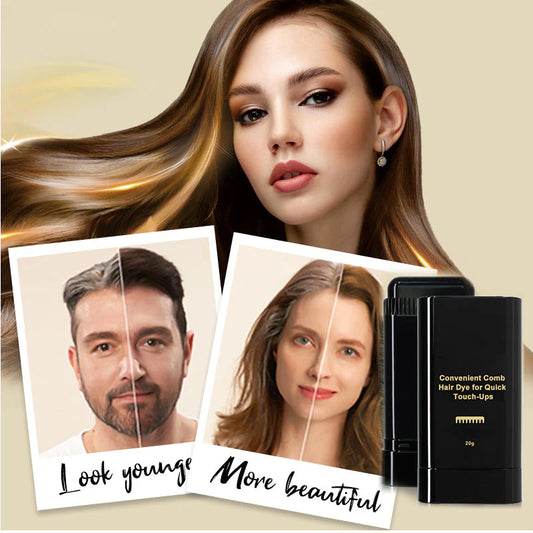 Bezpieczna i wygodna farba do włosów w formie grzebienia【🔥Kup 1, otrzymaj 1 gratis】