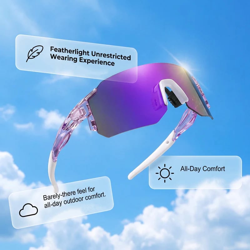 🕶️ Športna sončna očala Oversized Shield – Visokozmogljiva zaščita oči za aktivnosti na prostem
