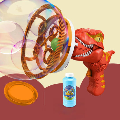 🎁✨ Električni stroj za pihanje velikih mehurčkov z verigo – Neprestano čarobno doživetje, osupljiv pogled 🌿🦖
