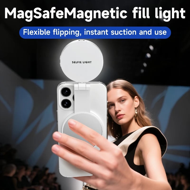 💥OSTATNI DZIEŃ WYPRZEDAŻY 49% ZNIŻKI💥Magnetyczna lampa upiększająca 3 w 1 do selfie dla telefonów