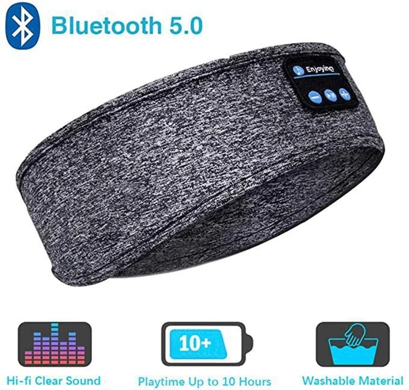 Słuchawki z opaską Bluetooth 5.0 do spania – muzyka, komfort i głęboki sen