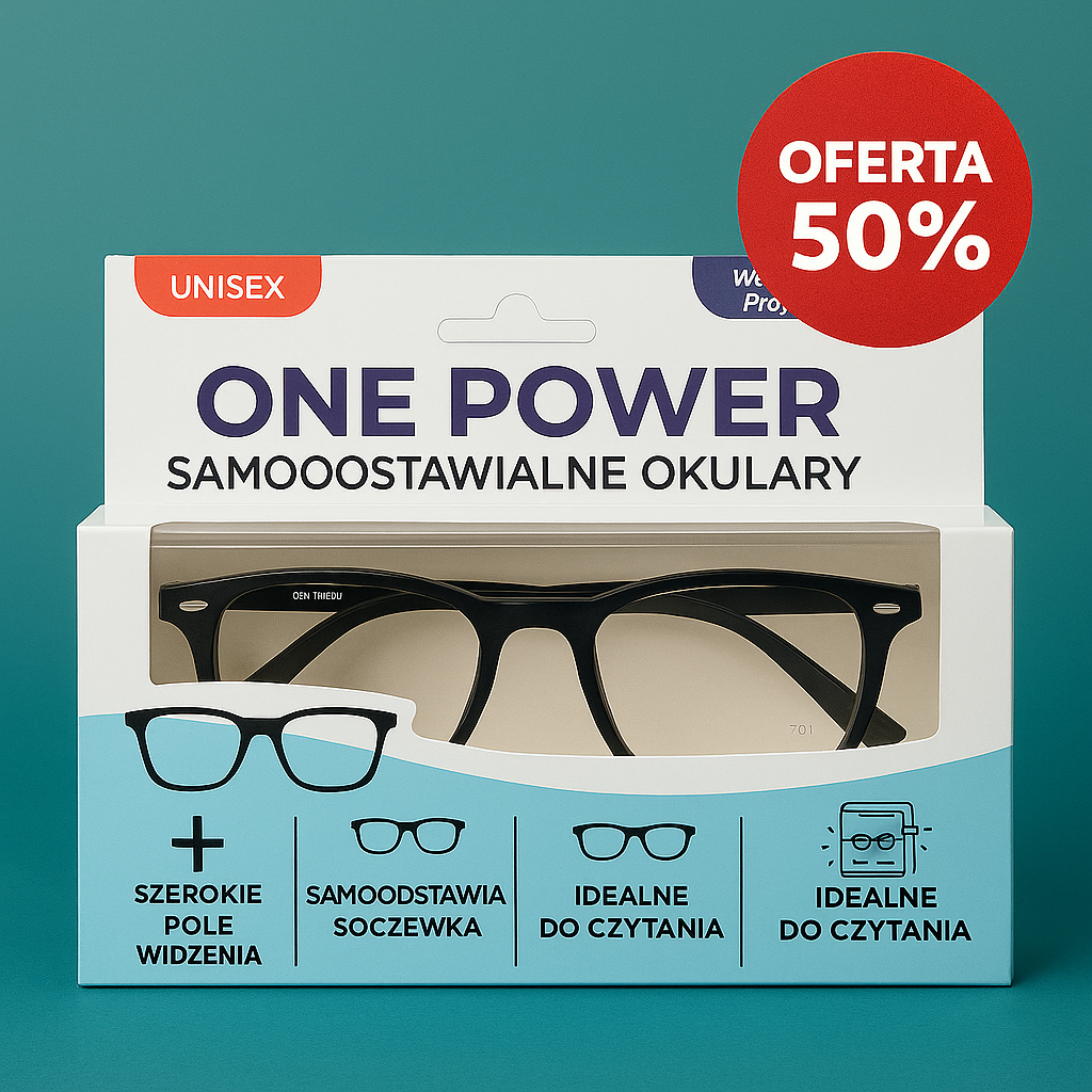OnePower™ – inteligentne, samoregulujące się okulary z filtrem światła niebieskiego