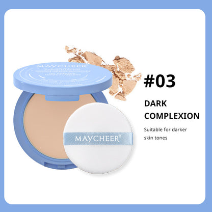 Puder w proszku do makijażu Beauty Powder Cake do utrwalania makijażu