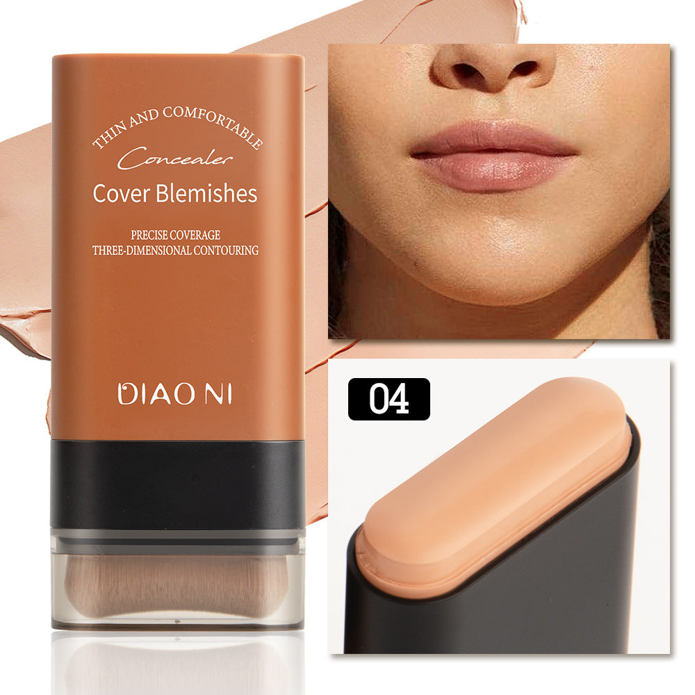 🔥Kup 1, a 1 dostaniesz GRATIS✨2025 Instant Concealing Foundation Stick z wbudowanym pędzlem