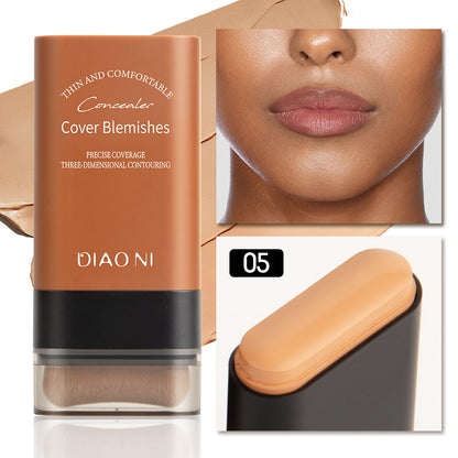 🔥Kup 1, a 1 dostaniesz GRATIS✨2025 Instant Concealing Foundation Stick z wbudowanym pędzlem