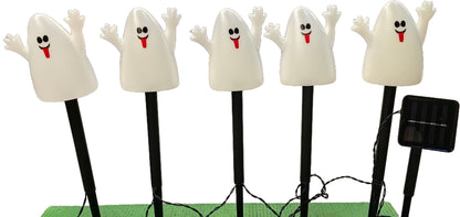 👻🎁6 lampek ogrodowych LED zasilanych energią słoneczną na Halloween