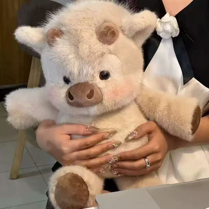 🔥Ostatni dzień zniżki 49%🎁Pluszowa krowa szkocka Chubby Highland Cow – 🎉Darmowa wysyłka