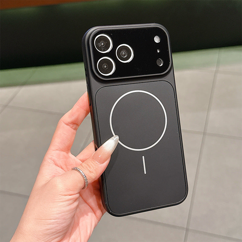 Nowe luksusowe, matowe, metaliczne etui ochronne MagSafe odporne na upadki do serii iPhone