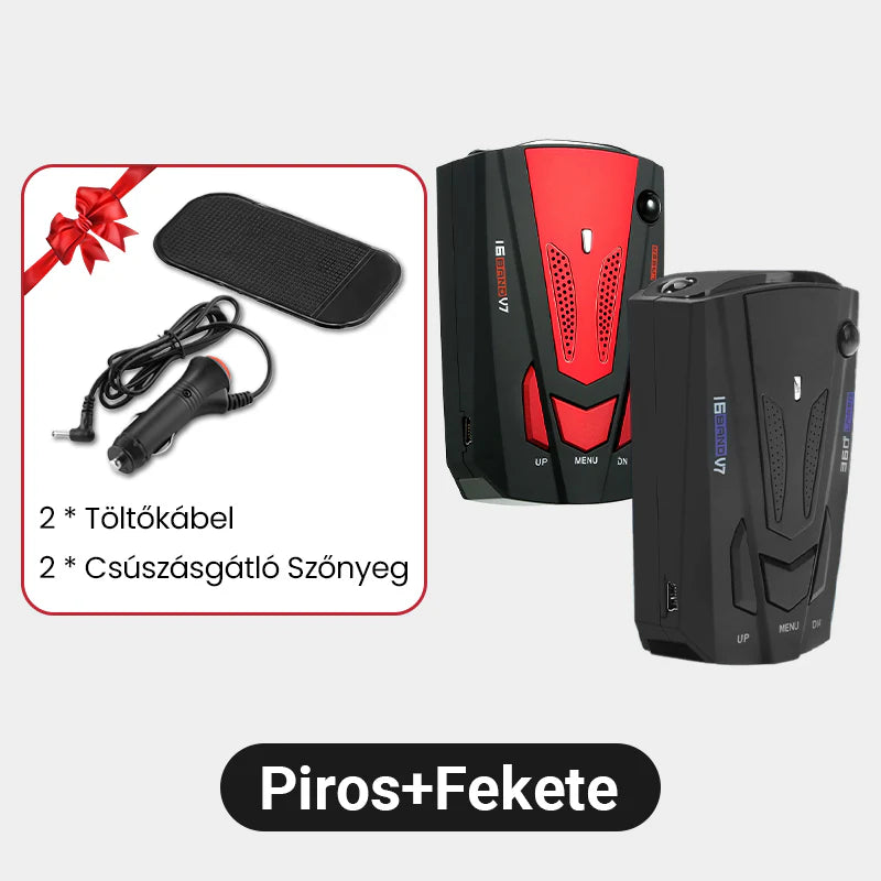 Inteligentny radarowy detektor prędkościomierza samochodowego