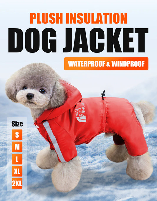🐕Przygotuj się na zimną porę roku❄️Wodoodporny zimowy płaszcz dla psa