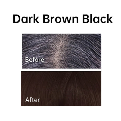 Barvita rastlinska barva za lase z aplikatorjem za glavnik
