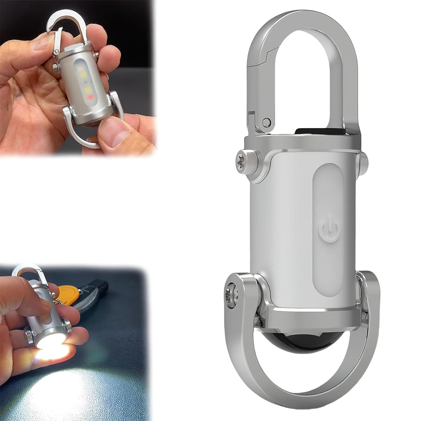 ✨🔦 Mała latarka na klucze z możliwością ładowania przez USB-C✨