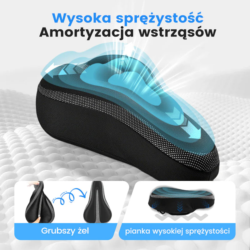 🔥Wysoce sprężysta siodełko rowerowe🚴