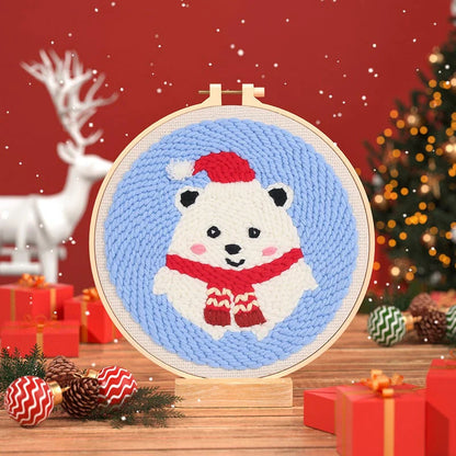 🎄 Wstępna promocja świąteczna – świąteczny zestaw do haftowania🎁🎅