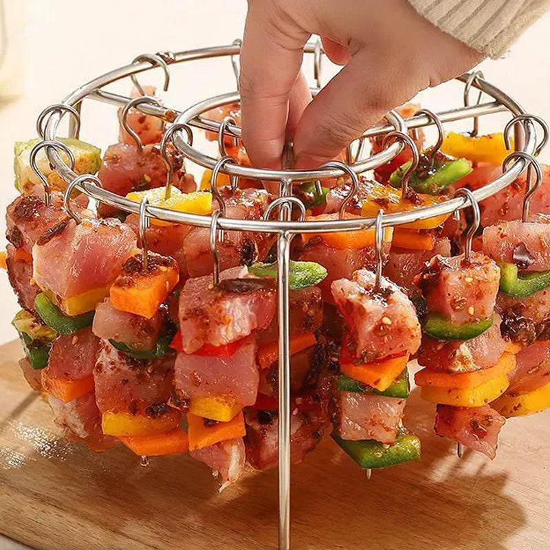 🥩Frytkownica powietrzna Grill Grill pionowy do kebaba + bezpłatne rękawice odporne na ciepło🍤