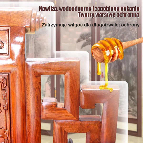 🔥Kup 1, a 2 dostaniesz gratis 🔥Naturalny środek do pielęgnacji drewna z woskiem pszczelim i olejkiem pomarańczowym