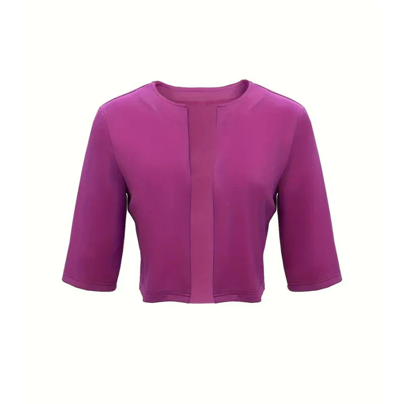 🔥Omejena ponudba: 50 % popust💎👗Dvodelni komplet za ženske - kratka jopica in obleka brez rokavov, elegantno in prefinjeno😍
