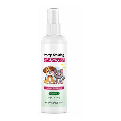 🐶🐱 Razpršilo za učenje čistoče za pse in mačke – spodbuja učenje čistoče ✨