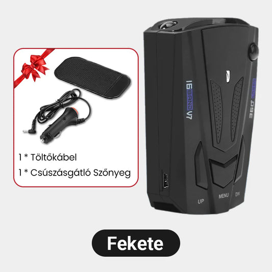 Inteligentny radarowy detektor prędkościomierza samochodowego