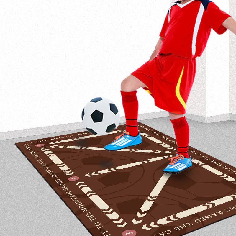 ⚽Mata treningowa do piłki nożnej na każdym poziomie zaawansowania (antypoślizgowa, bezgłośna)