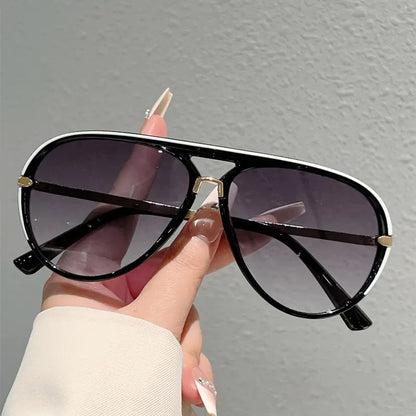 🕶50% POPUST!! ⏰Ženska retro sončna očala z dvojnim mostičkom
