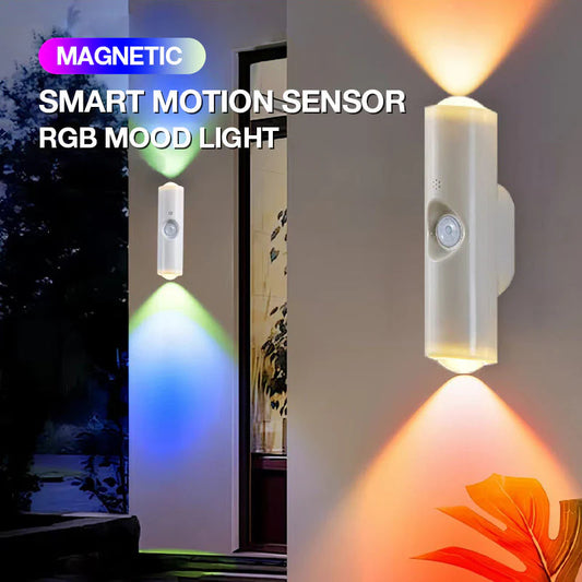 ✨ Zrób klimat światłem! Nasze inteligentne lampy RGB same reagują na ruch, tworząc idealną atmosferę. ✨