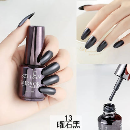 Lustrzany lakier do paznokci